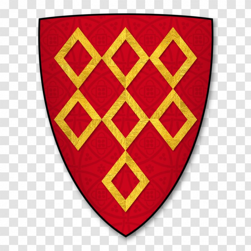 Magna Carta Coat Of Arms Baron Ferrers Groby Roll - Family - Gules Transparent PNG