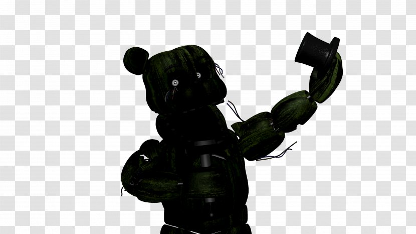 Five Nights At Freddy's 3 Rendering - Teaser Campaign - Withered Leaf Transparent PNG