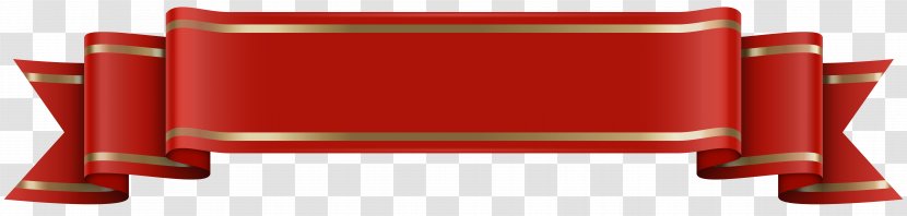 Paper Sticker Clip Art - Furniture - Red Banner Background Transparent PNG