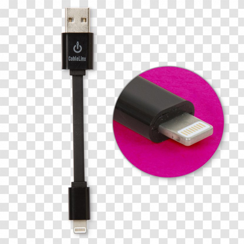 Electrical Cable Battery Charger Laptop USB Lightning - Adapter Transparent PNG