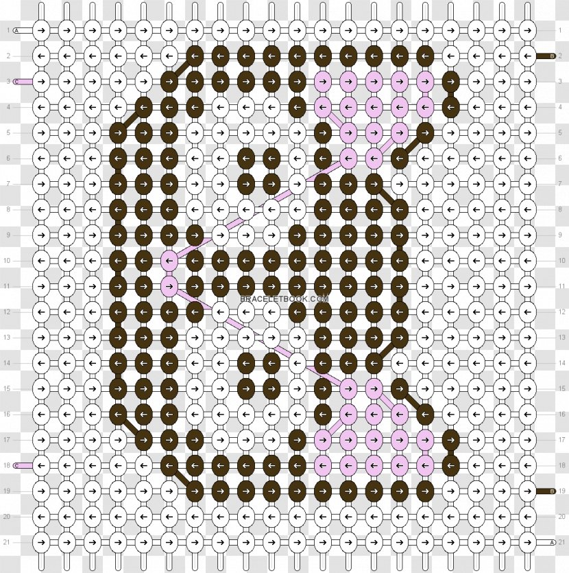 Cross-stitch Pattern Volleyball Bead - Symmetry Transparent PNG