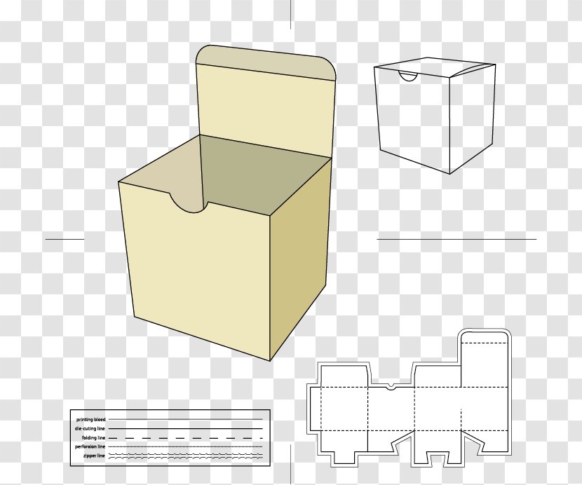 Paper Box Packaging And Labeling Carton - Material - Design Transparent PNG