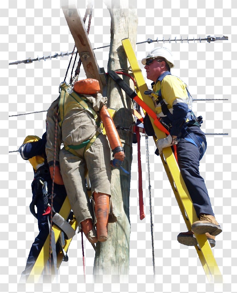Safety Harness Rescue Personal Protective Equipment Height - Electricity - Rope Transparent PNG
