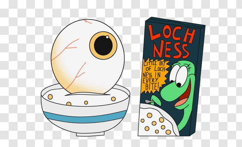 Loch Ness Monster Cartoon - Cereal Transparent PNG
