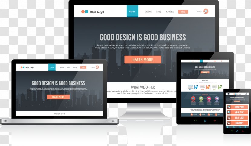 Responsive Web Design Development Transparent PNG