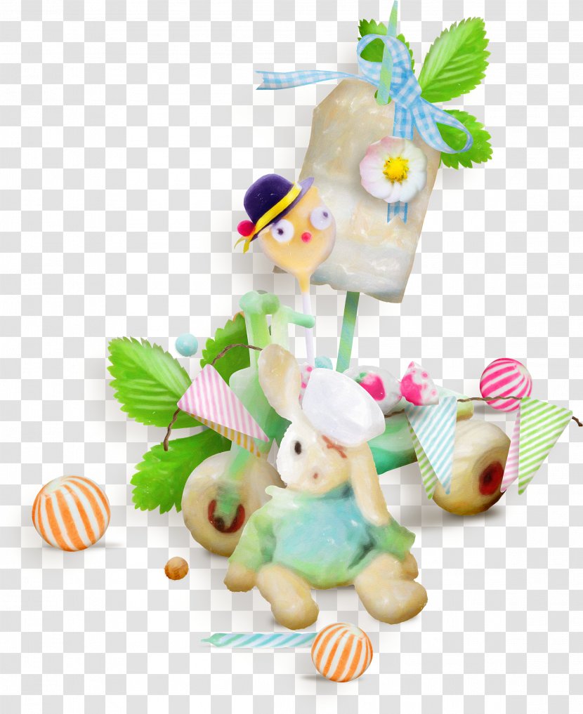 Easter Bunny Rabbit Birthday Child - Baby Toys - Decorative Transparent PNG