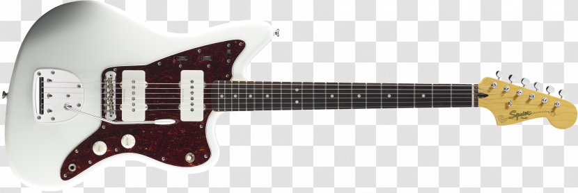 Fender Jazzmaster Bullet Stratocaster Squier Deluxe Hot Rails - J Mascis - Guitar Transparent PNG
