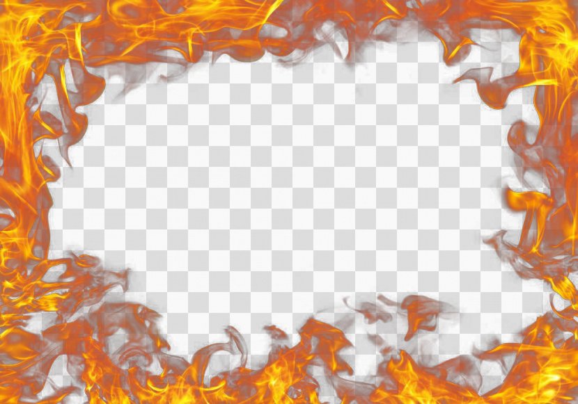 Flame Fire Light - Symmetry - Decoration Materials Transparent PNG