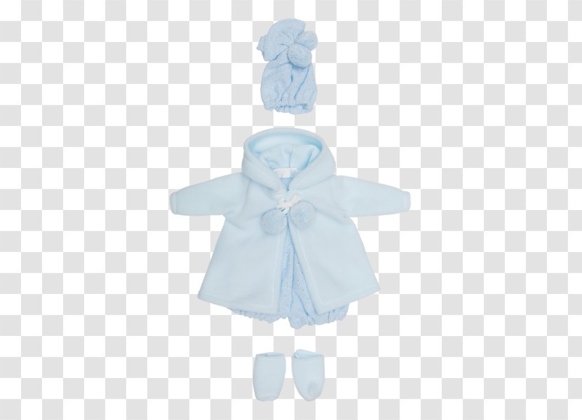Doll Dress Duffel Coat Clothing Accessories Outerwear - Blue Transparent PNG