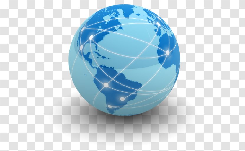 World Map Globe Earth International - Internet Transparent PNG