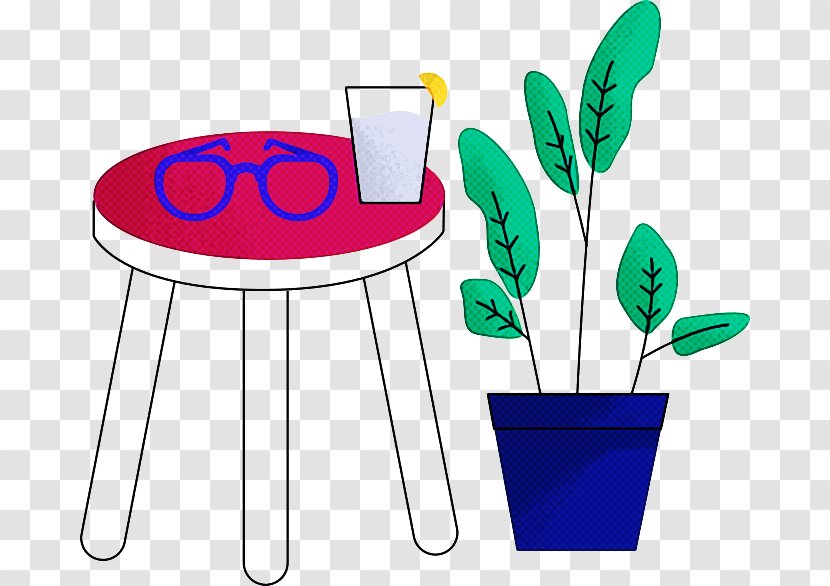 Flowerpot Plant Stem Transparent PNG