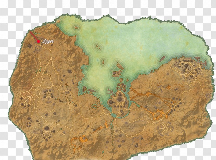 The Elder Scrolls II: Daggerfall Online: Tamriel Unlimited Cyrodiil Nirn - Map Transparent PNG