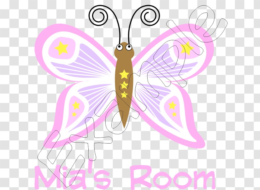 Butterfly Brush-footed Butterflies Clip Art Design Cartoon - And Moths Transparent PNG