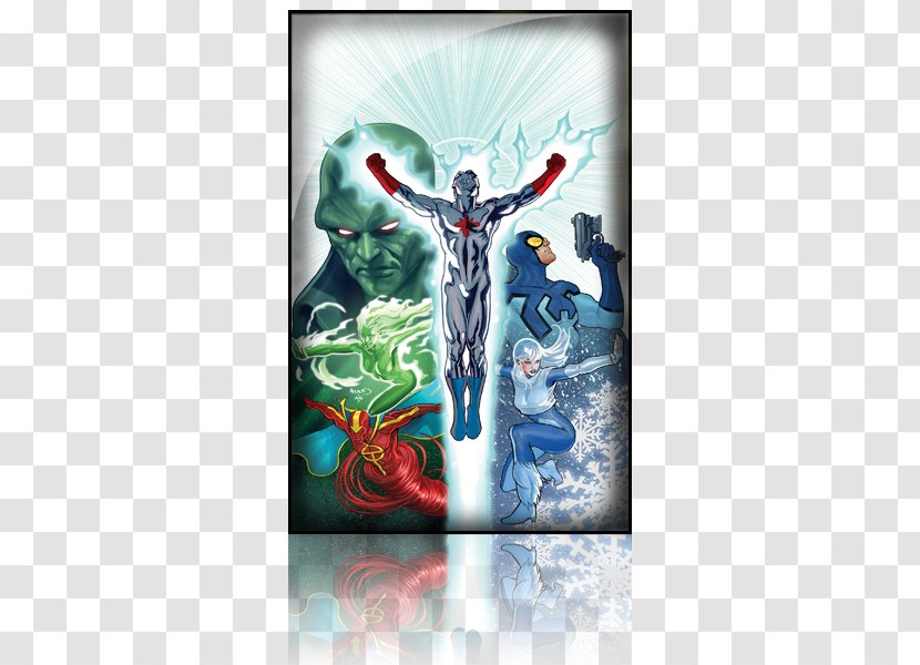 Martian Manhunter Zatanna Ted Kord Justice League International Transparent PNG