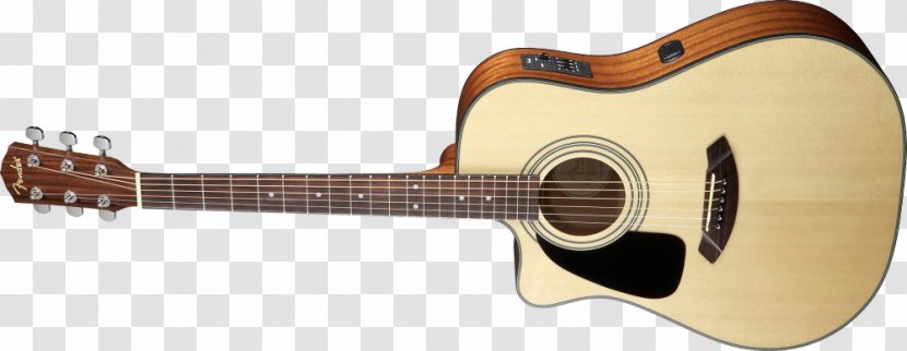 Dreadnought Acoustic-electric Guitar Fender Musical Instruments Corporation String - Stratocaster - Steel-string Acoustic Transparent PNG
