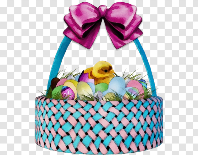 Hamper Present Gift Basket Basket Easter Transparent PNG