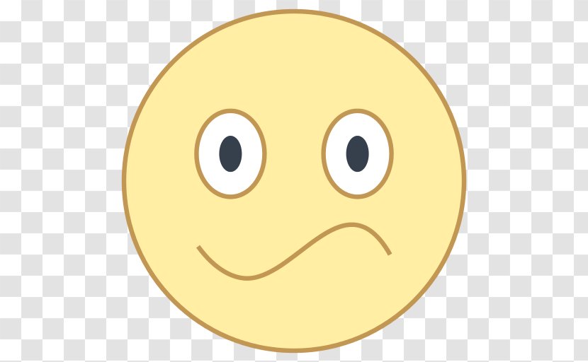 Emoticon Facial Expression Happiness Smiley - Smile - Confused Transparent PNG