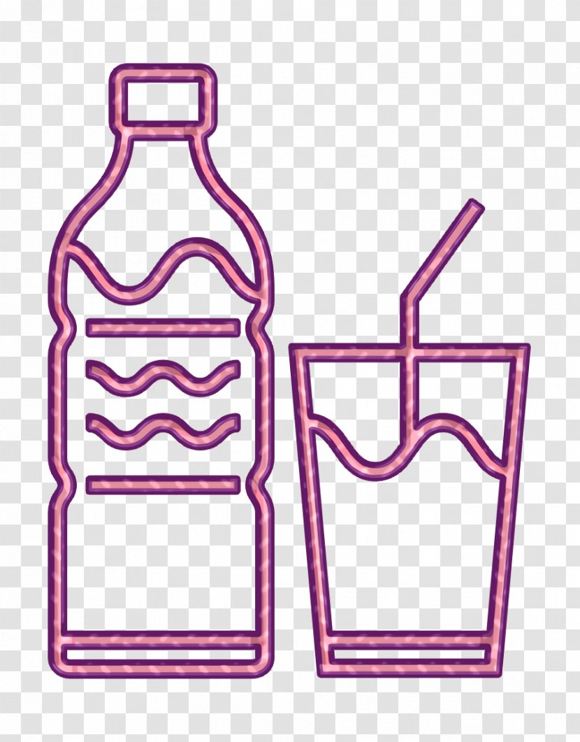 Drink Icon Drinking Healthy Life - Plastic Bottle - Glass Transparent PNG