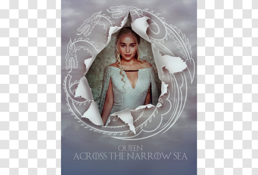 Emilia Clarke Daenerys Targaryen Game Of Thrones Jon Snow Sansa Stark - Silhouette Transparent PNG