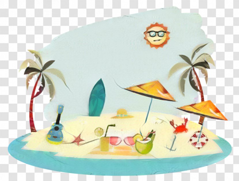 Summer Season Drawing - Sail Party Hat Transparent PNG