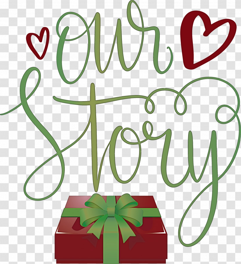 Our Story Love Quote Transparent PNG