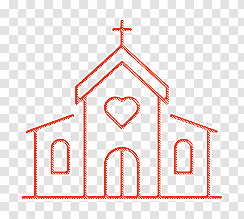 Church Icon Wedding Icon Transparent PNG