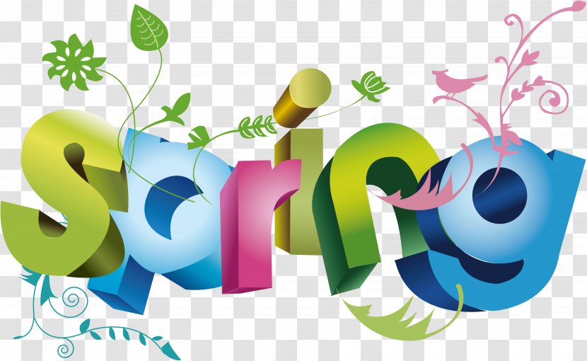 Art Clip - Green - Happy Spring Transparent PNG