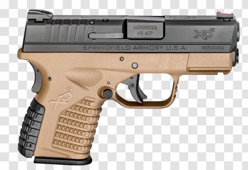 Springfield Armory National Historic Site HS2000 XDM .40 S&W Pistol - Handgun Transparent PNG