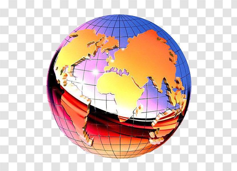 Earth Geographic Coordinate System - Golden Longitude And Latitude Transparent PNG