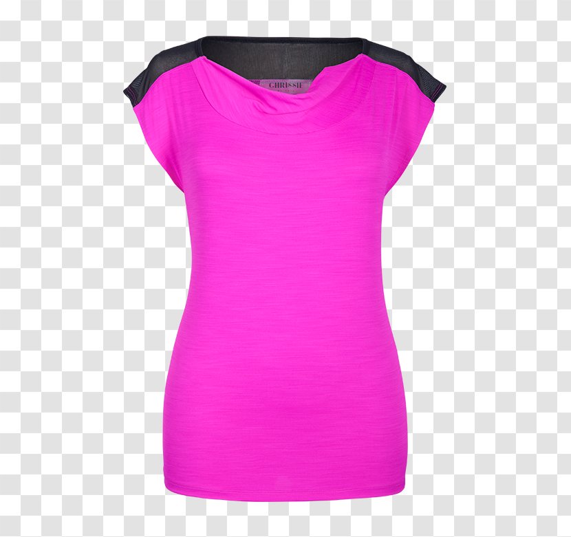 Sleeve T-shirt Shoulder Dress - Neck Transparent PNG