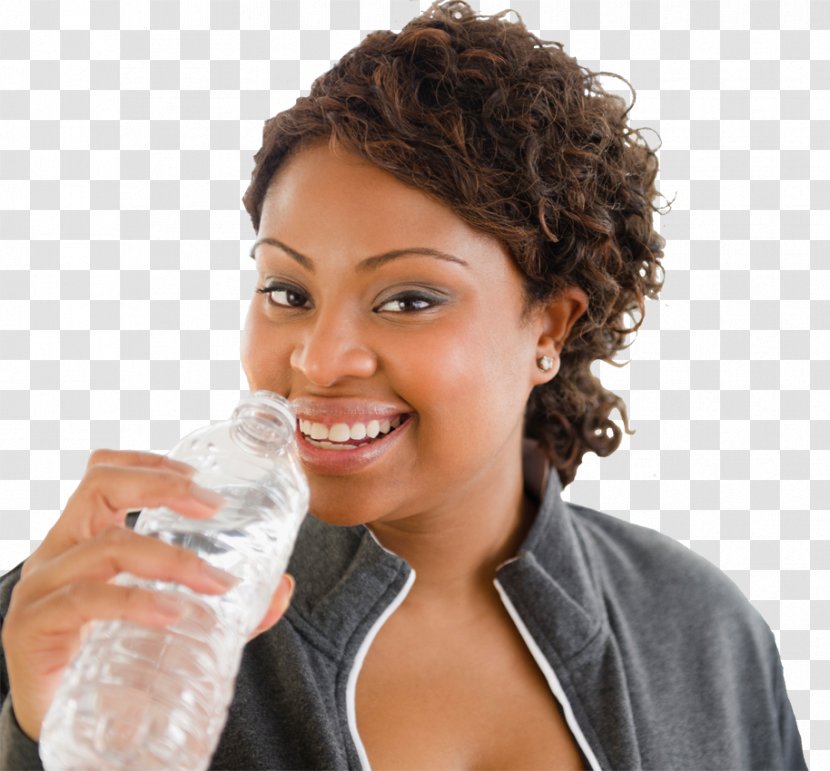 Drinking Water Health Woman - Hair Coloring Transparent PNG