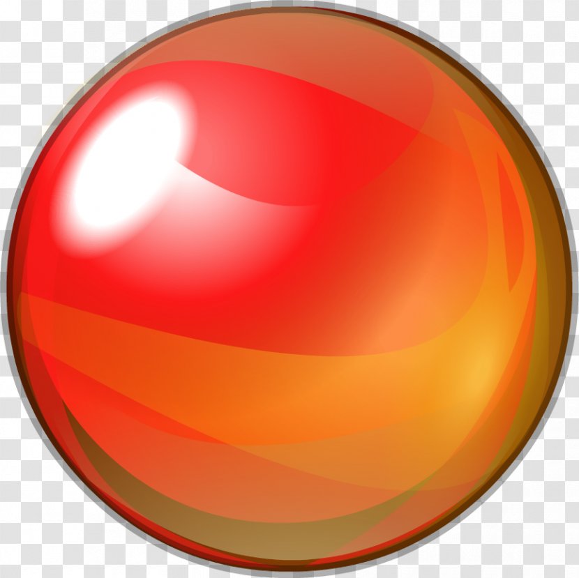 Sphere - Red - Kugel Transparent PNG