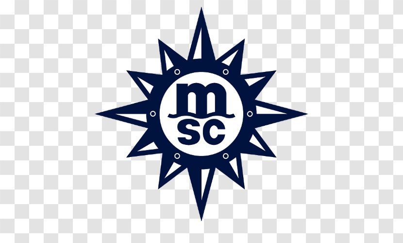 MSC Cruises Cruise Ship Line Mediterranean Shipping Company Seaside - Symbol Transparent PNG