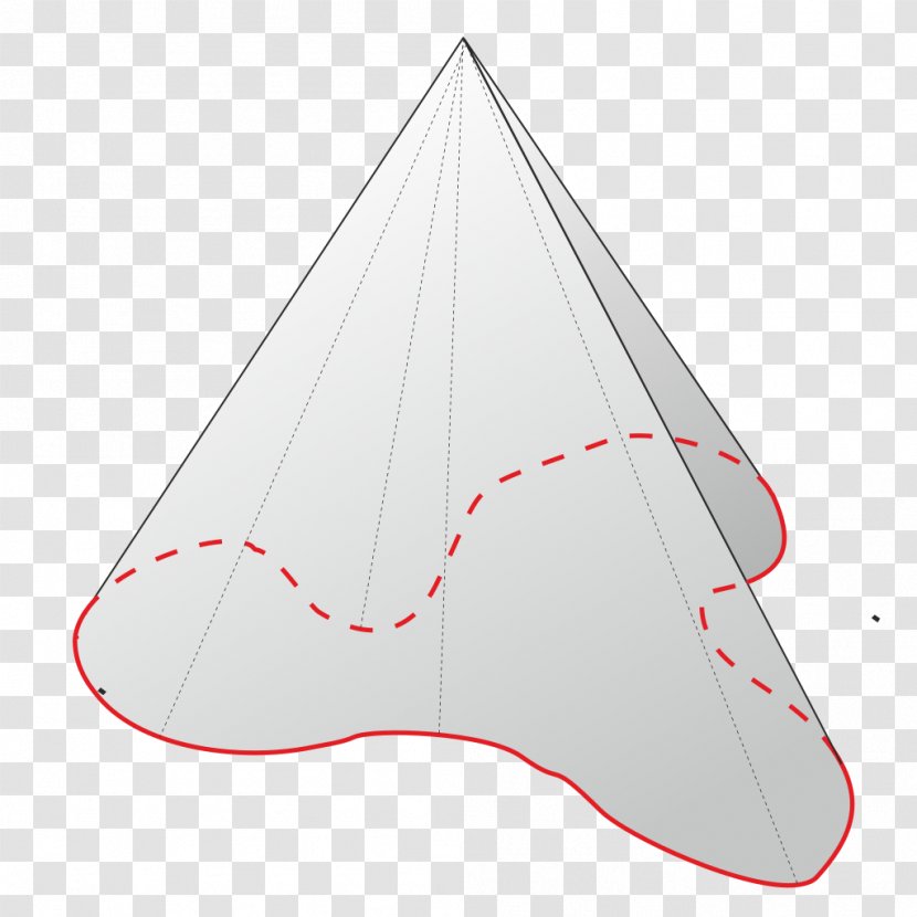 Directrix Cone Net Vertex Curve - Space - Plane Transparent PNG