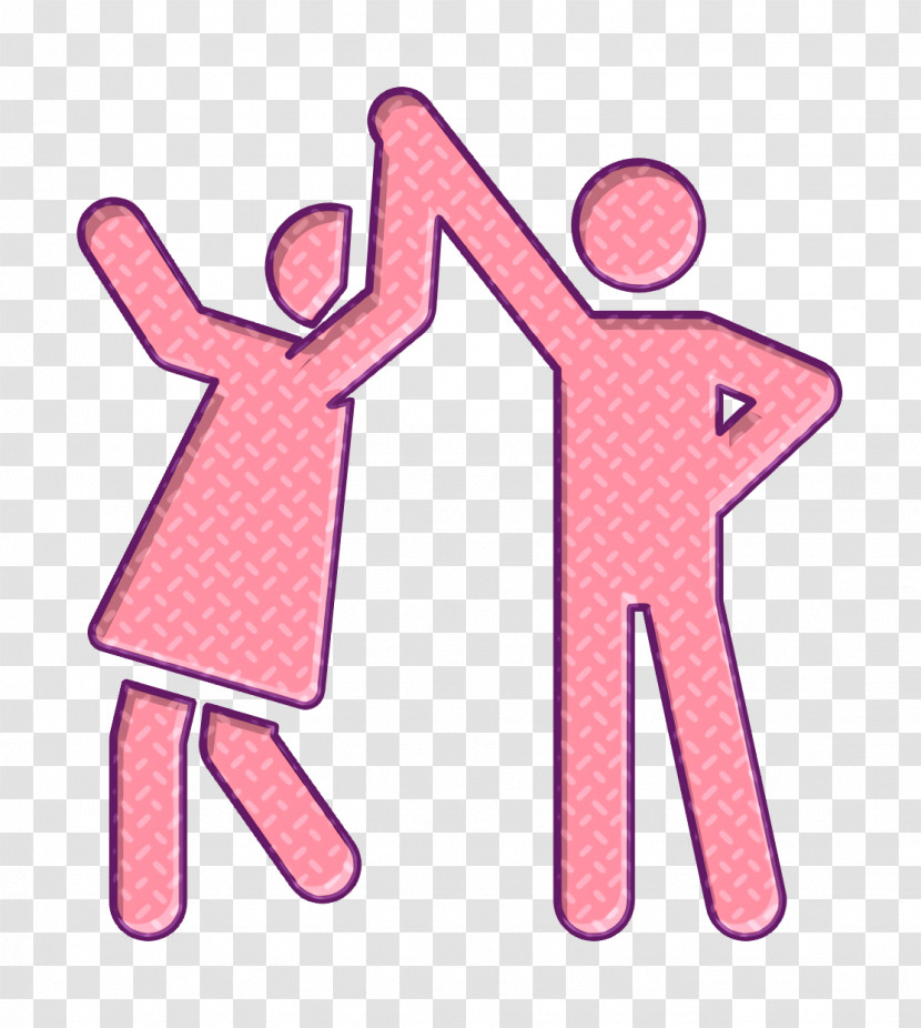 Dancing Icon Valentines  Pictograms Icon Transparent PNG