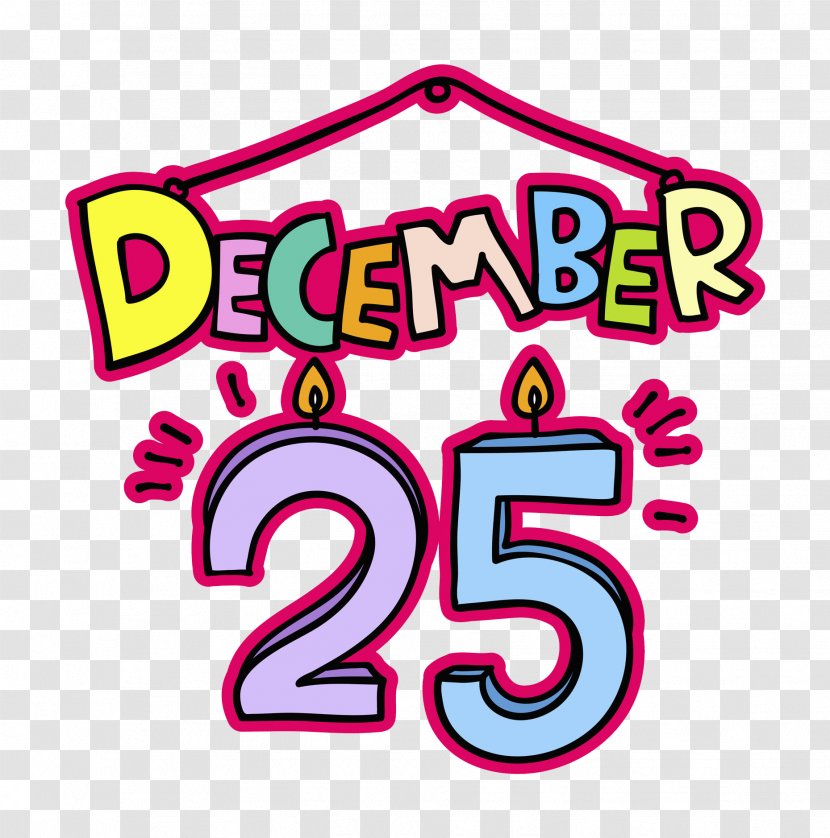 Christmas New Year's Day Illustration - Number - Colorful Transparent PNG