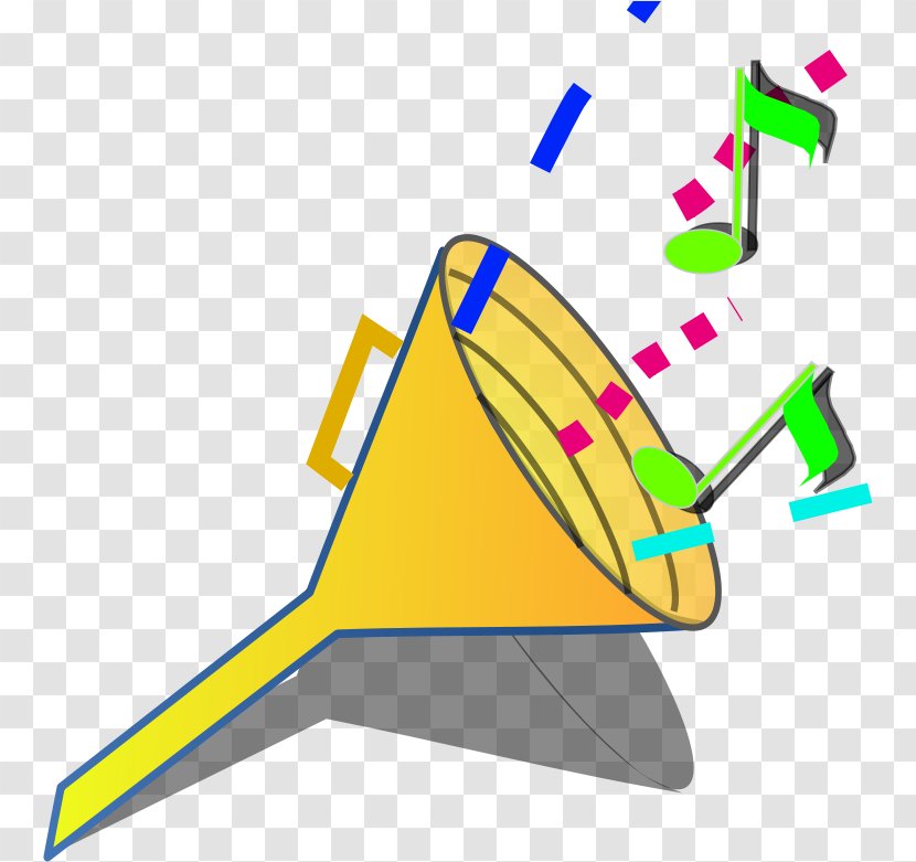 Music Cartoon - Freesound - Triangle Cone Transparent PNG