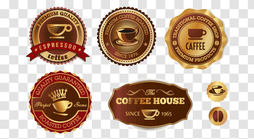 Bottle Cap Font - Brand - Coffee Label Transparent PNG