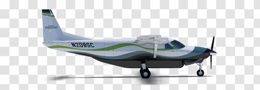 Propeller Airplane Cessna 208 Caravan 208B Super Cargomaster Douglas C-133 - Aircraft Engine - Cargo Transparent PNG