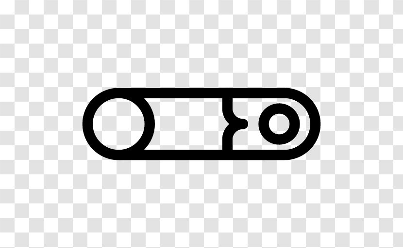 Safety Pin - Rectangle - Symbol Transparent PNG