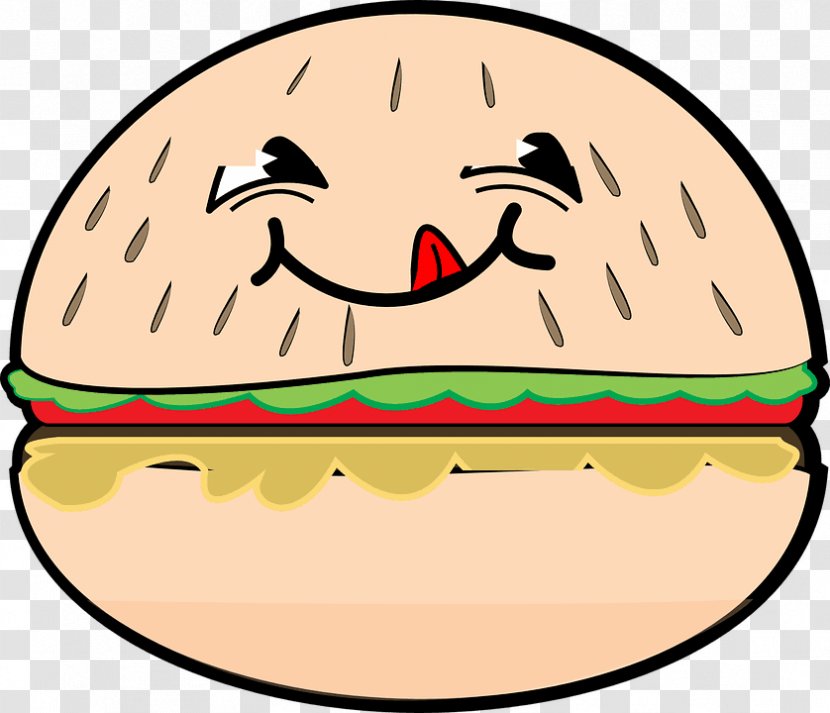 Hamburger Fast Food French Fries Hot Dog Cheeseburger - Happiness Transparent PNG