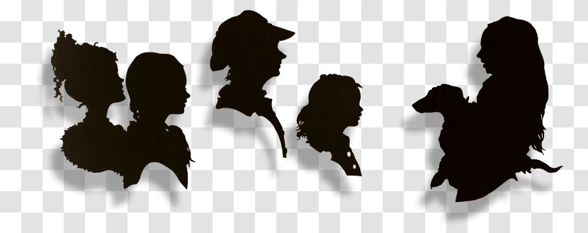 Silhouette Woman Child - Watercolor - Burn The Paper Transparent PNG