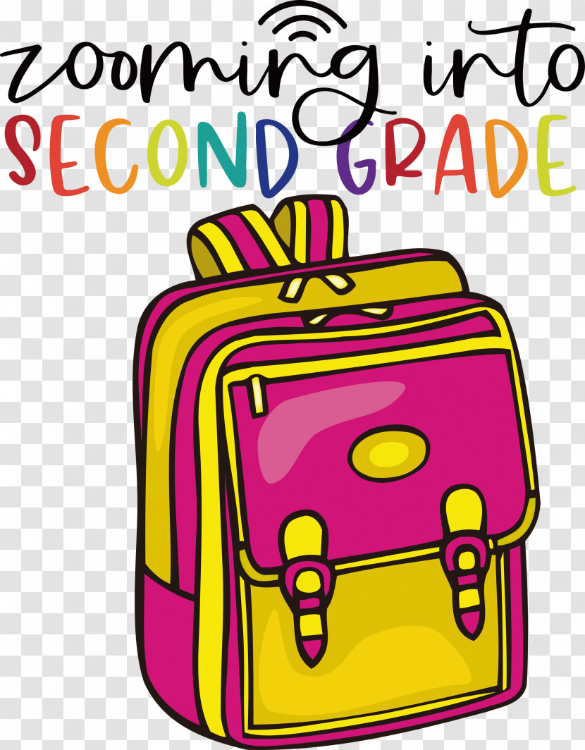 Back To School Second Grade Transparent PNG