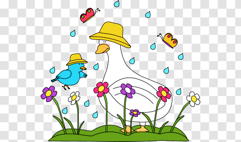 Cartoon Wildflower Plant Child Art Happy Transparent PNG