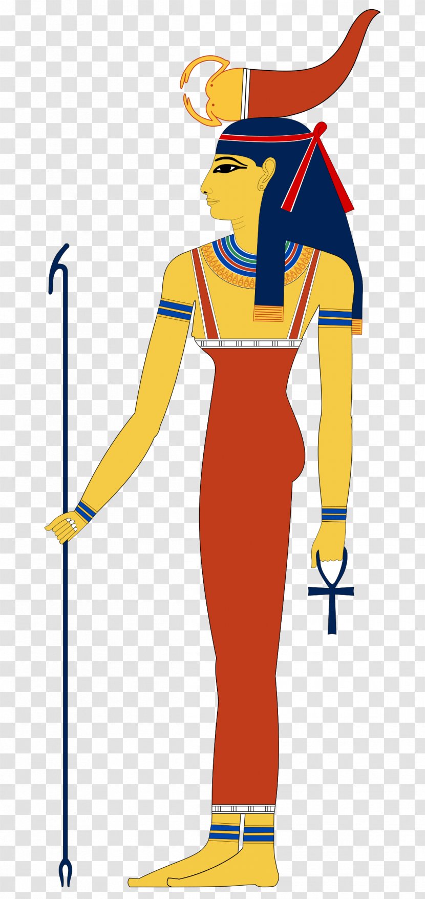 Ancient Egyptian Deities Isis Deity Religion - Artwork - Pharaoh Transparent PNG