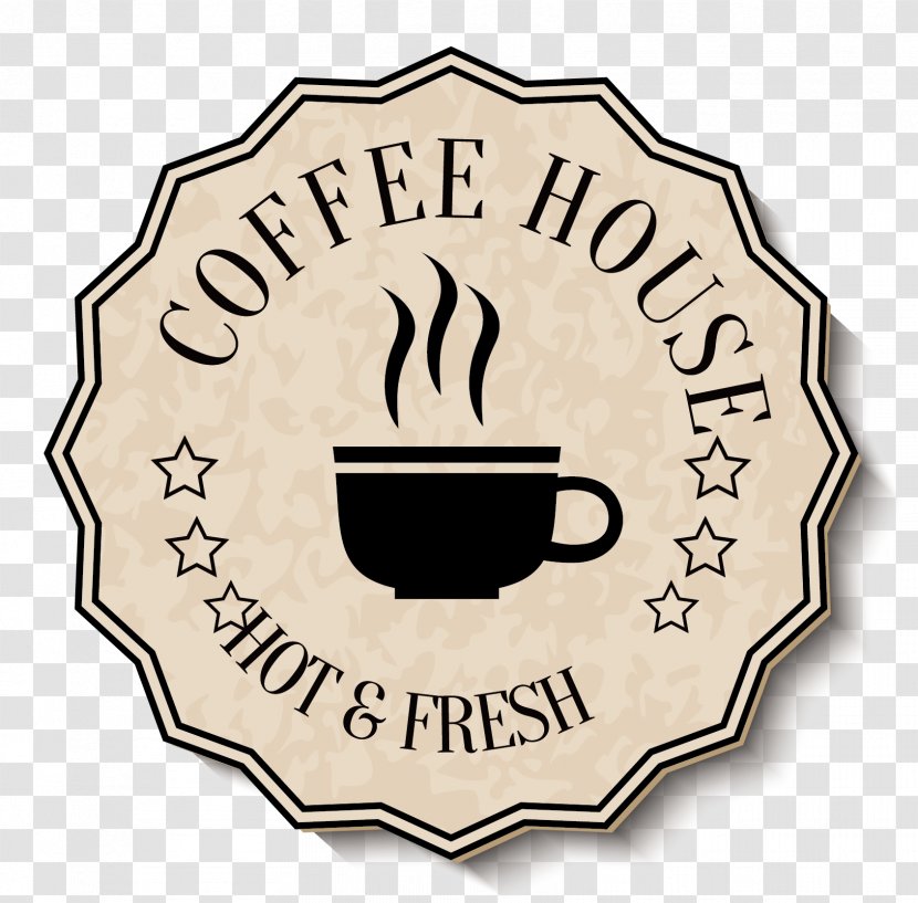 Cafe Logo Restaurant - Label - Coffee House Vector Transparent PNG