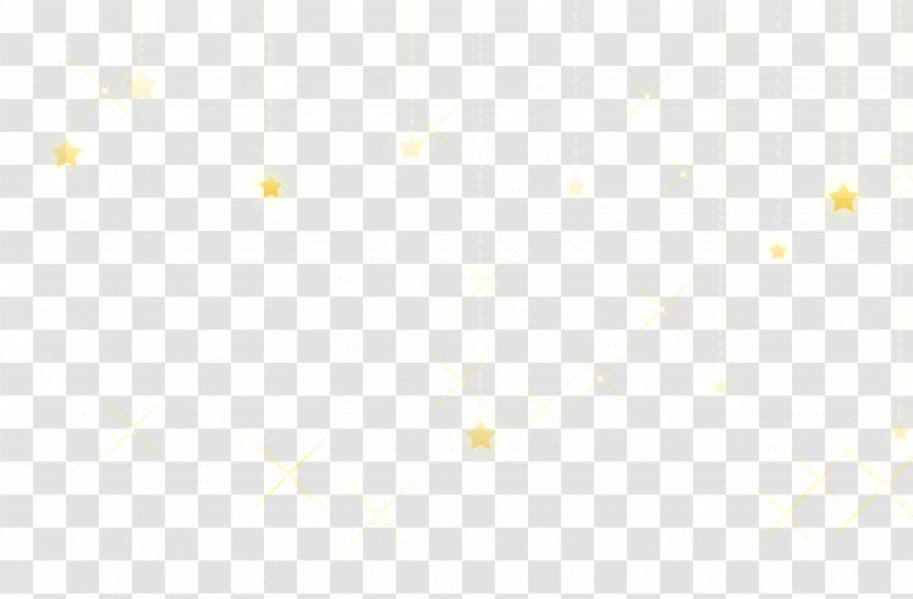 Black And White Line Point Pattern - Yellow - Glittering Stars Transparent PNG