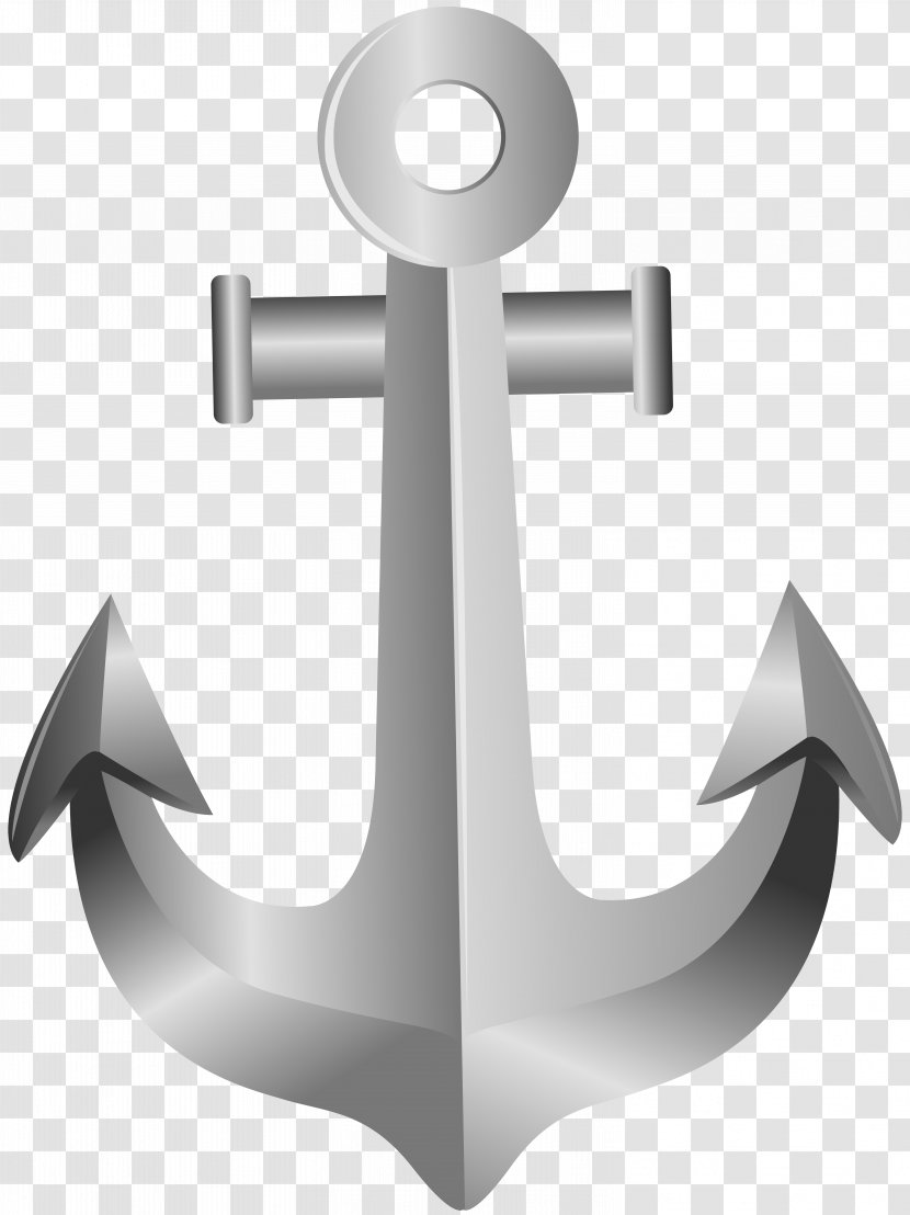 Image File Formats Lossless Compression - Ship - Silver Anchor Clip Art Transparent PNG