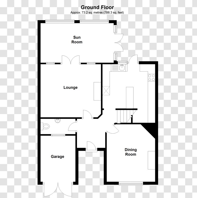 Floor Plan House Door Emlyn Grove - Organization Transparent PNG