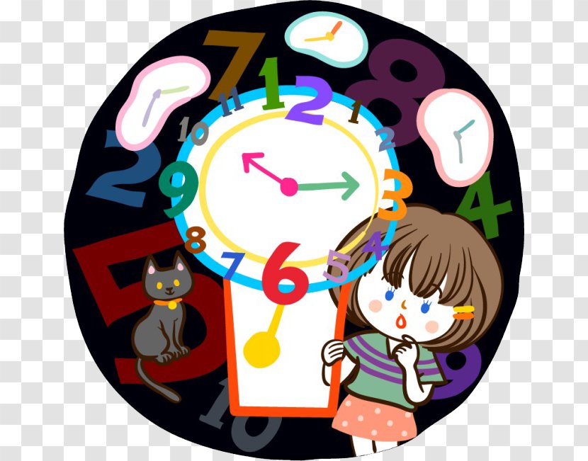 Cartoon Child Watch - Frame - Watches Transparent PNG